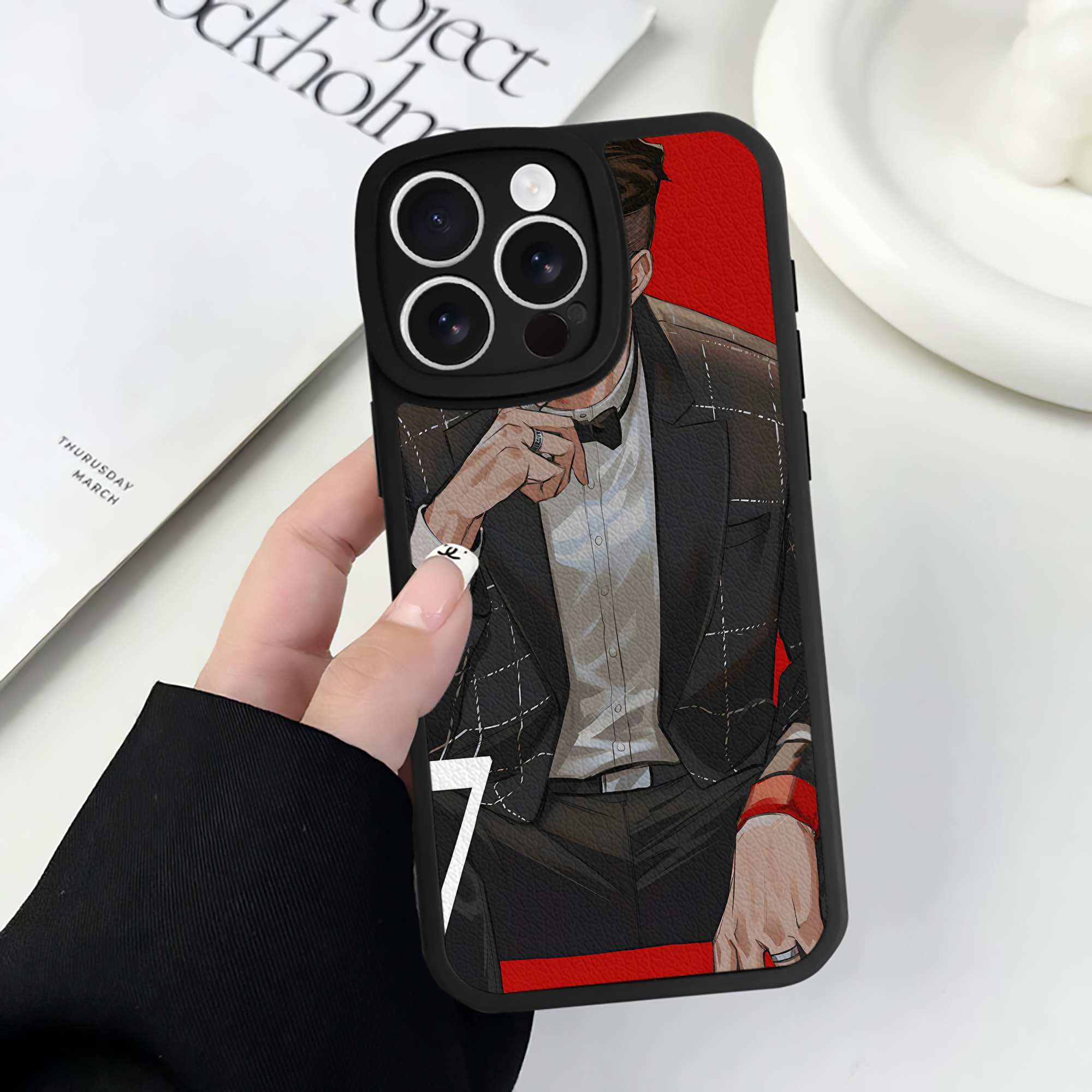 （画像用） SLAM DUNK／スラムダンク 【iPhone 16シリーズ対応】シリコンスマホケース（レザー調） 材質：シリコン